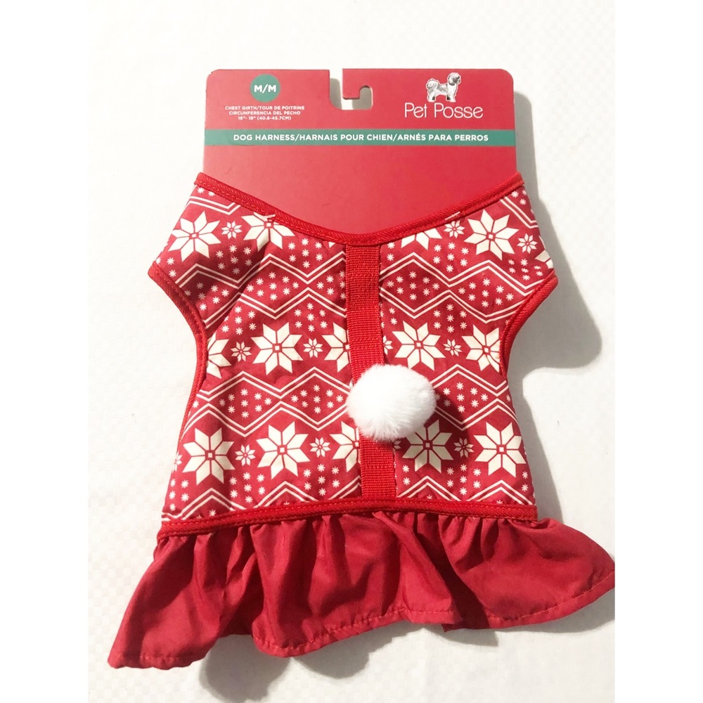 Pet Posse Dog Sweater/Harness Size Medium,
NEW